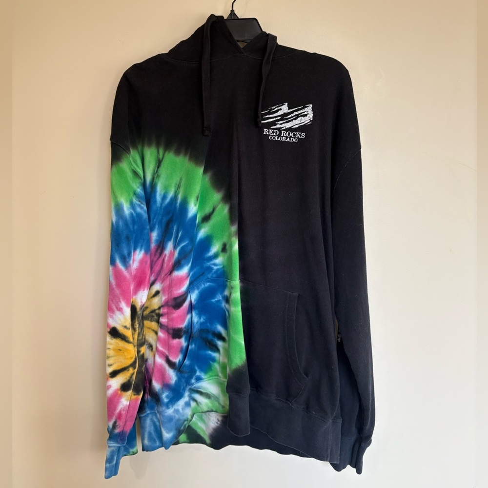 Red Rocks Tie Dye Hoodie